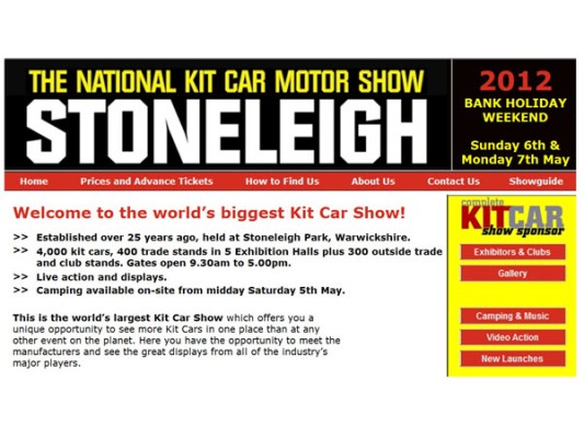 Stoneleigh Kit Car Show 2012